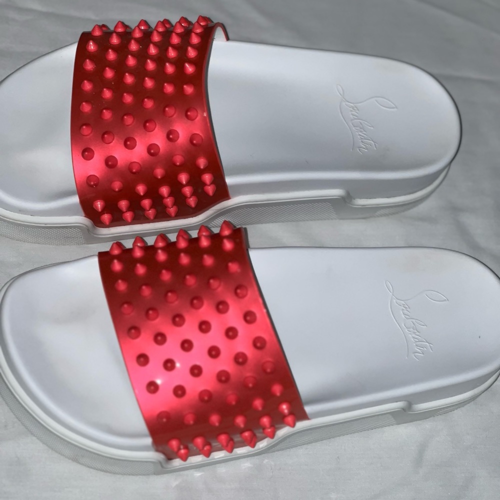 Christian Louboutin Pool Fun Donna Slides Sandals… - image 8